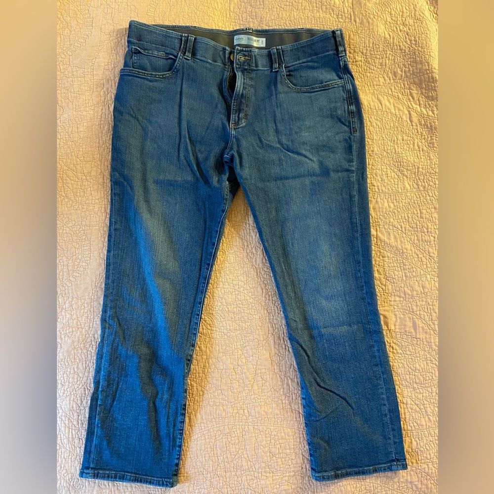 Lee Regular Fit Tapered Leg Jeans Size 40